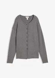 Vypasovaný pletený kabátek z viskózové směsi, bonprix