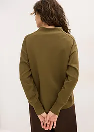 Oversize mikina z měkkého materiálu scuba, bonprix
