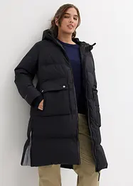 Péřový kabát s reflexními prvky, bonprix