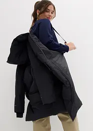 Péřový kabát s reflexními prvky, bonprix