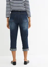 Džíny Slim Fit, Mid Waist, bavlna, bonprix