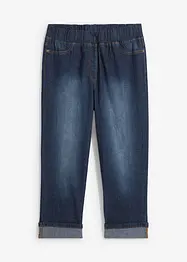 Džíny Slim Fit, Mid Waist, bavlna, bonprix