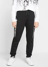 Joggingové kalhoty z měkké bavlněné směsi, bonprix