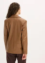 Oversize blejzr z umělé kůže, bonprix