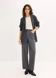 Pletený kabátek z hebké chlupaté pleteniny, bonprix