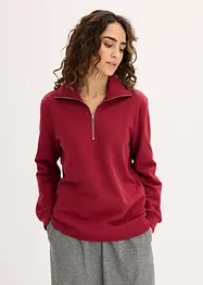 Oversize mikina se zipem, bonprix