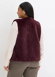 Trendy vesta z umělé kožešiny, bonprix