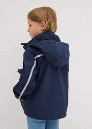 Vodoodpudivá zateplená bunda do deště s kapucí, bonprix