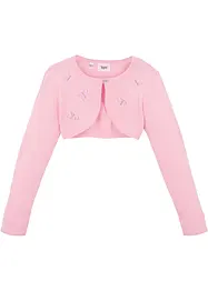 Dívčí pletené bolero s aplikacemi motýlů, bonprix