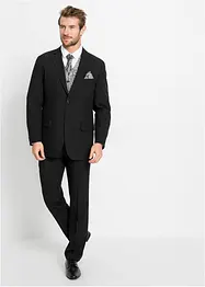 Svatební oblek s vestou a plastronem (5dílná souprava), Regular Fit, bonprix