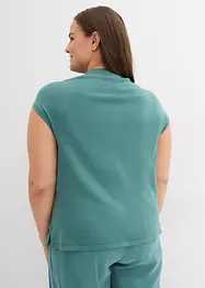 Svetr bez rukávů z měkké směsi s viskózou, bonprix