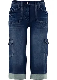 Strečové cargo džíny, Mid Waist, bonprix