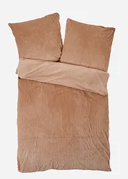 Povlečení Cashmere Touch s manšestrovým vzhledem, bonprix