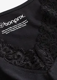 Pyžamo s jemnou krajkou, bonprix