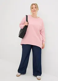 Oversize mikina z čisté bavlny, bonprix