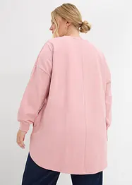 Oversize mikina z čisté bavlny, bonprix