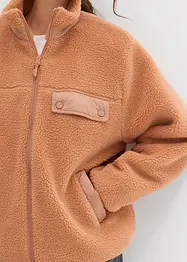Plyšová flísová bunda, bonprix