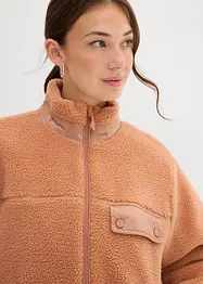 Plyšová flísová bunda, bonprix