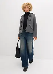 Duffle bunda, imitace vlny, bonprix