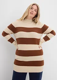 Dlouhý pletený svetr, bonprix