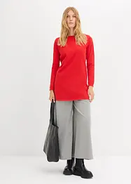 Dlouhý svetr s recyklovanou bavlnou, bonprix