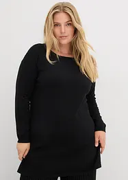 Dlouhý svetr s recyklovanou bavlnou, bonprix