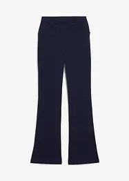 Kalhoty do zvonu, z organické bavlny se strečem, bonprix