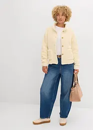 Bunda z plyšového flísu, bonprix