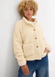 Bunda z plyšového flísu, bonprix