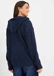 Dlouhá mikina na zapínání, bonprix