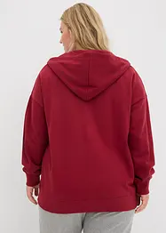 Dlouhá mikina na zapínání, bonprix