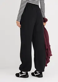 Joggingové kalhoty s vysokým pasem, bonprix