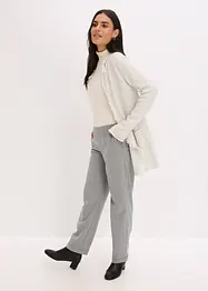 Krátký pletený kabát s pajetkami a lesklou přízí, bonprix