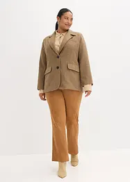 Blejzr se vzorem rybí kosti a s podílem vlny, bonprix