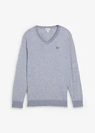 Svetr z jemné pleteniny s bavlnou, bonprix