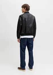 Kožená bunda bomber JJ REBEL, J&J Rebel