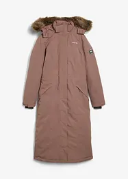 Nepromokavý outdoorový kabát s umělou kožešinou, bonprix