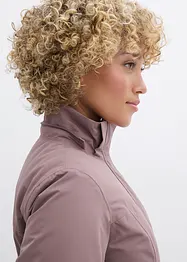 Nepromokavý outdoorový kabát s umělou kožešinou, bonprix