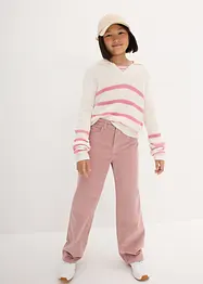 Manšestrové kalhoty Loose Fit, bonprix