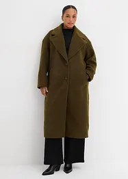 Jednořadý oversize kabát, bonprix