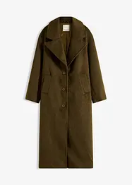 Jednořadý oversize kabát, bonprix