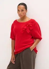 Svetr s aplikací mašle, bonprix