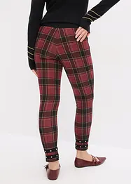 Jeggings se zlatými nýty, bonprix