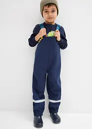 Vodoodpudivé softshellové termo kalhoty s laclem do deště, bonprix