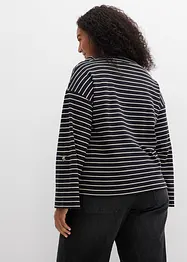 Oversize mikina z čisté bavlny, bonprix