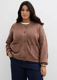 Oversized pletený kabátek, bonprix