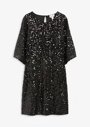 Oversize šaty s pajetkami, bonprix