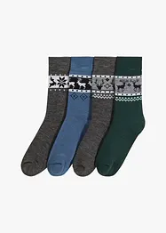Termo ponožky, unisex (4 páry v balení), bonprix