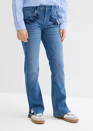 Džíny Bootcut, Mid Waist, bonprix