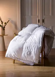 Přikrývka s péřovým omakem, sněhové vločky, extra teplá, bonprix